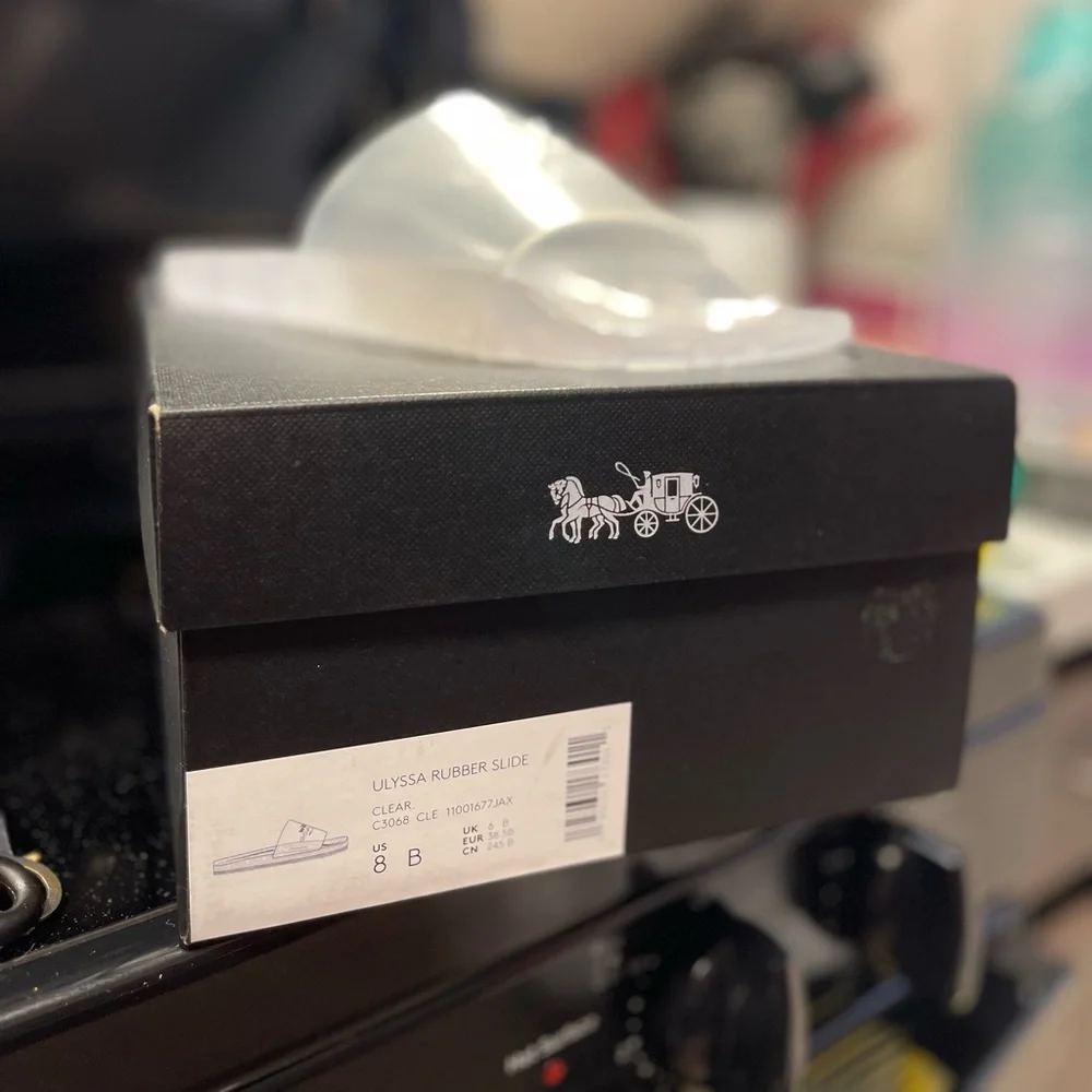 Coach rubber slides - Picture 3 of 3